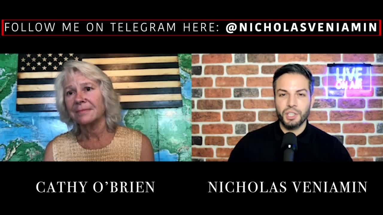 Cathy O'Brien Discusses Trump, MK Ultra, Cabal Victim with Nicholas Veniamin