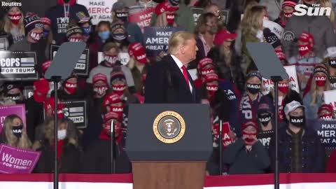 Trump's funniest moments of the 2020 election campaig