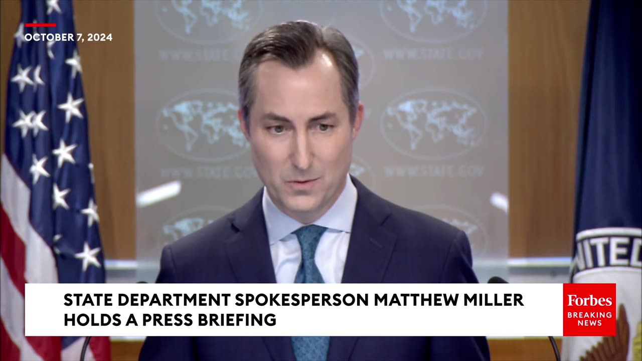 State Department Spokesperson Asked Point Blank If Israel Should Stop Its Operations In Gaza