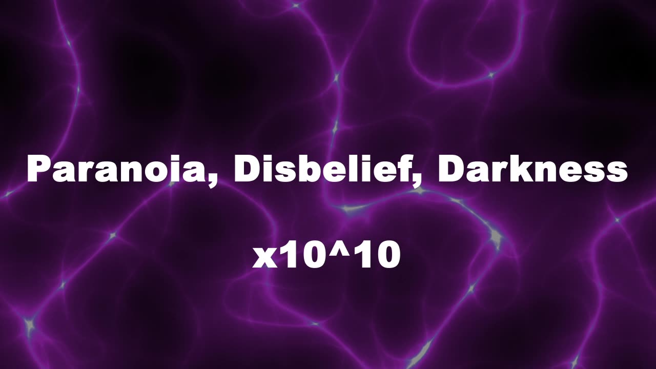 Amplified Reiki [AR] for Paranoia, Disbelief, Dark Interference - 10^10 x Stronger Energy