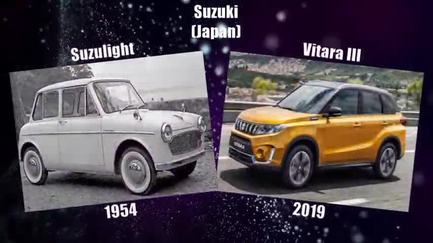 Cars then and Now