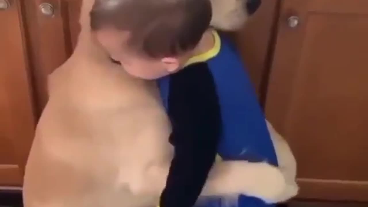 The Dog Hugged Back!!!