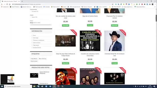 Tienda Pistas Online Para cantantes solistas