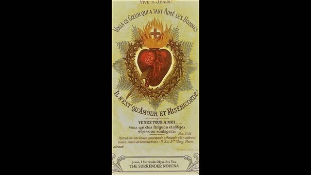 Novena of Surrender to Jesus Christ