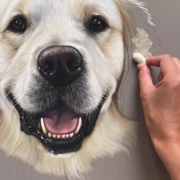 "Paws and Paint: Capturing Canine Beauty on Canvas"