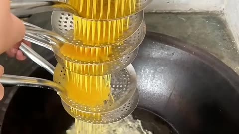 Egg fry with different layers #funny #funnyshorts #cartoon