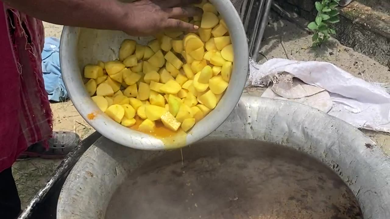 cooking potatoes #cooking #home #food #bangladesh