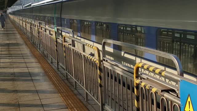 train in korea