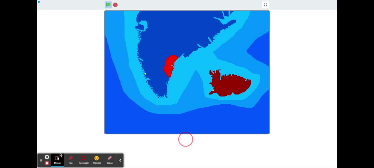 Greenland vs Iceland.