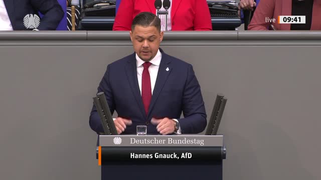 Hannes Gnauck Rede vom 29.04.2022 - Jahresbericht 2021 der Wehrbeauftragten