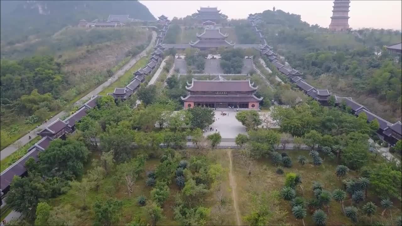 Beautiful Bai Dinh Pagoda The Largest Pagoda in South East Asia