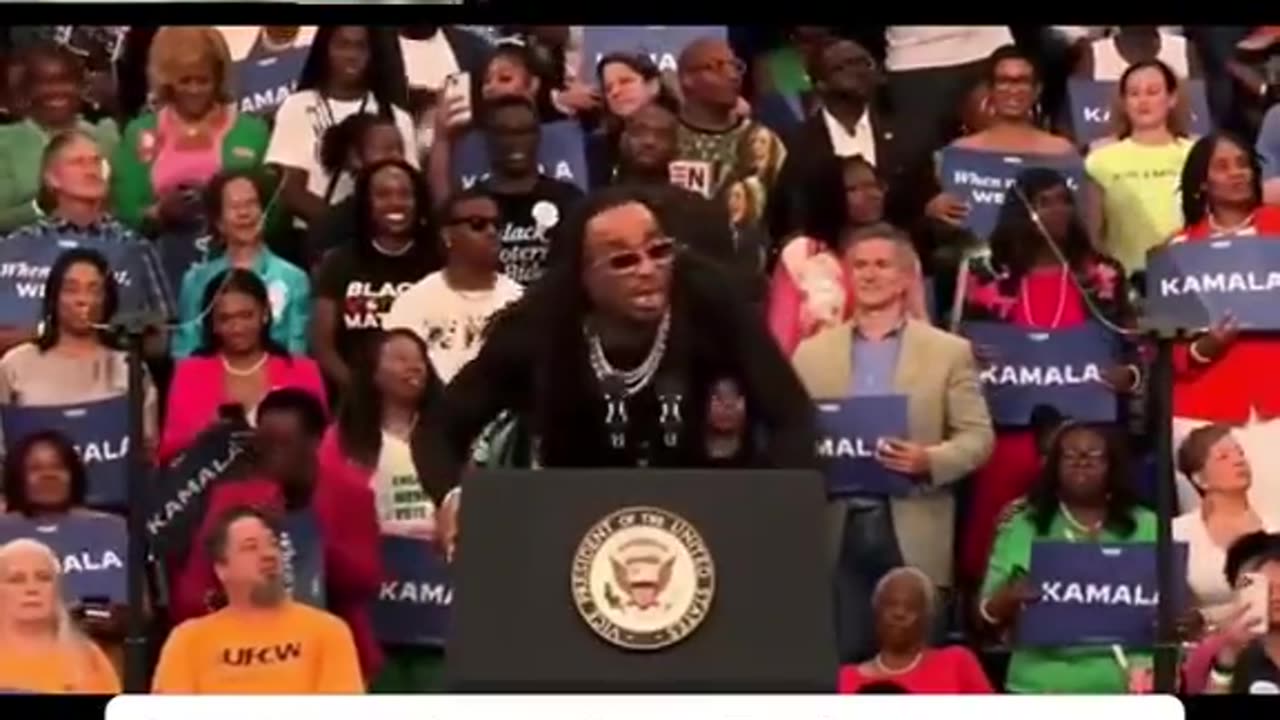 Guy responds to Quavo and Kamala