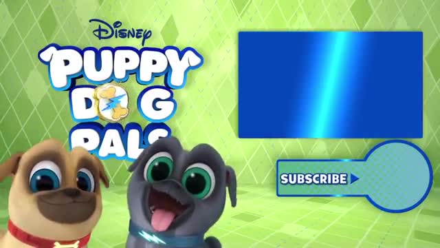 Cleanin' Pup! - Puppy Dog Pals - @Disney Junior