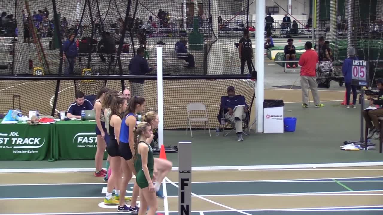 20190112 Green & Gold NC/VA BorderClash - Girls 1000 meters