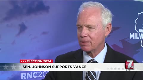 Senator Ron Johnson on WSAW 7.16.24