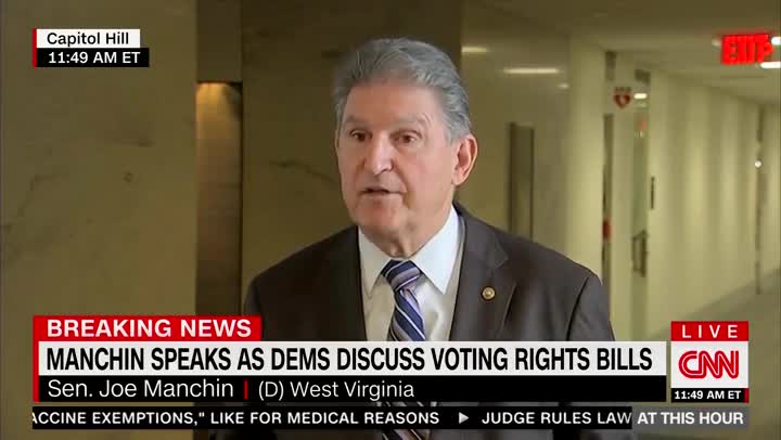 Manchin on Filibuster Carve-Out for Voting Rights