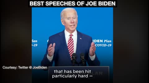 president BIDEN latest speech