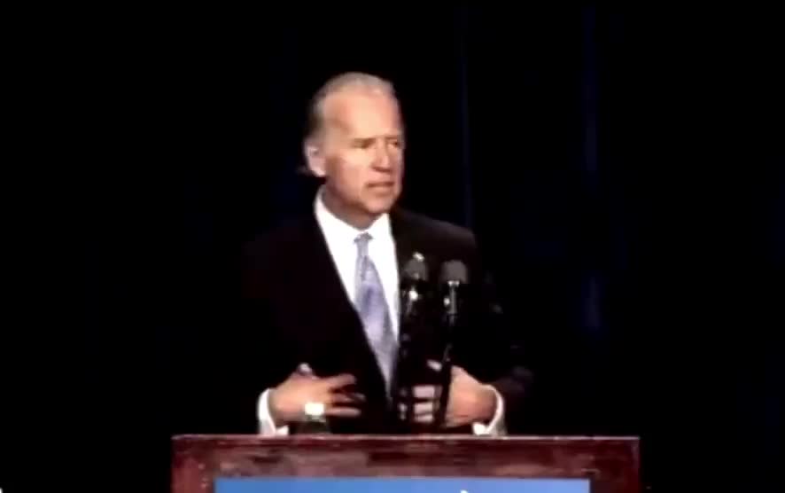 Joe Biden complains China owns us.