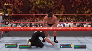 Father and Son Tag Team Match Dusty and Cody VS Shane and Vince - WWE 2K24