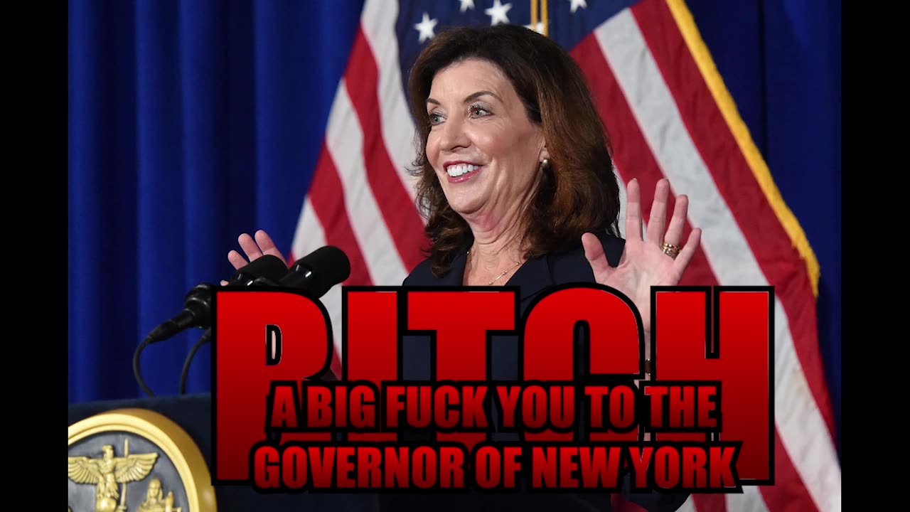 A BIG FUCK YOU TO THE GOVERNOR OF NEW YORK