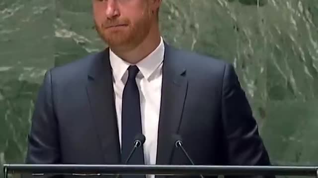 Prince Harry honors Nelson Mandela in moving UN speech