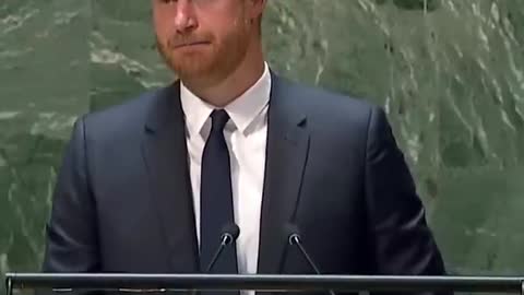 Prince Harry honors Nelson Mandela in moving UN speech