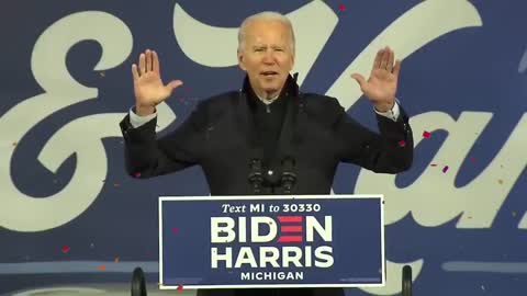 Joe Biden sings Happy Birthday to Donald Trump