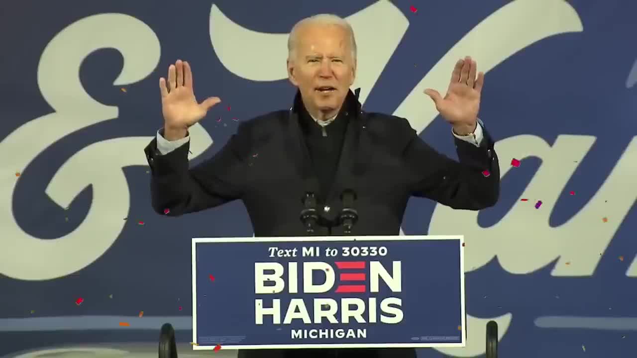 Joe Biden sings Happy Birthday to Donald Trump