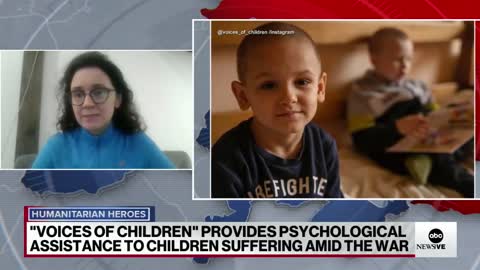 Voices of Children provides psychological assistance to Ukrainian children _ ABC