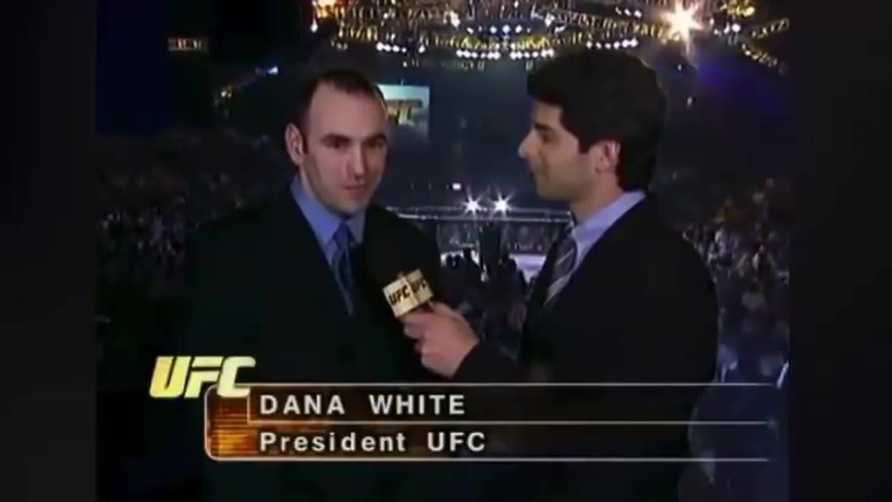 Dana white in the early days of the UFC