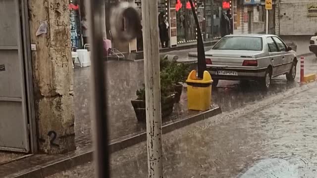 Rainy day in my city