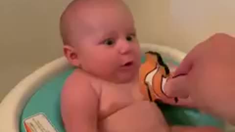 Super funny baby!