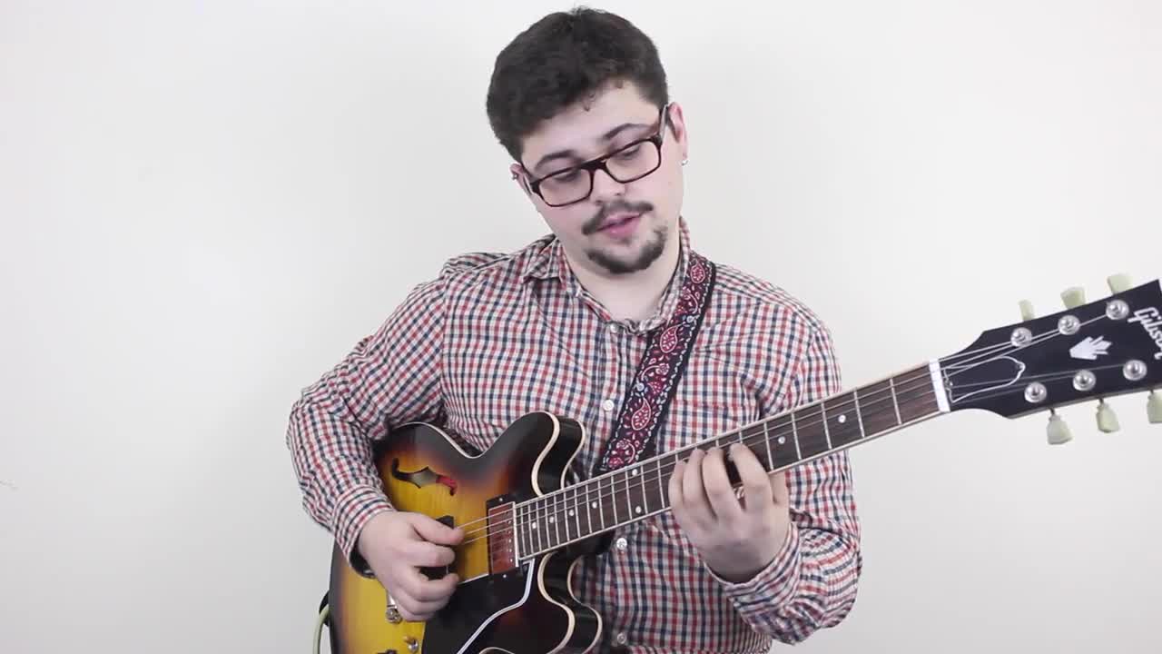 Gypsy Jazz Lick in A minor