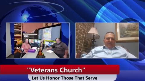 "Veterans Church," guest Lt. Colonel Don Koonce Pastors Kilmurray