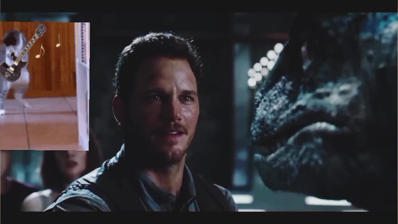 Dinosaurs (raptor's with rocky cat)