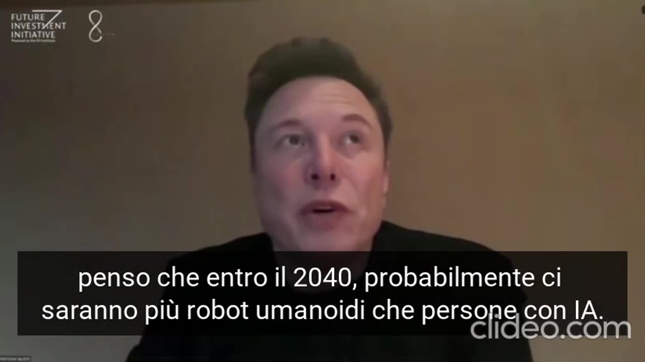 Elon Musk: Entro il 2040 ci saranno più robot umanoidi che persone