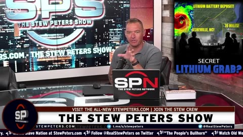 Lithium Motive: Hurricane Helene a Secret LITHIUM Land Grab?- Stew Peters