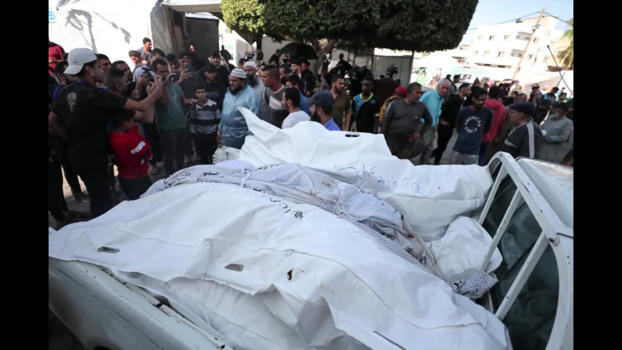 Burying the bodies of unidentified victims of Israel’s war on Gaza