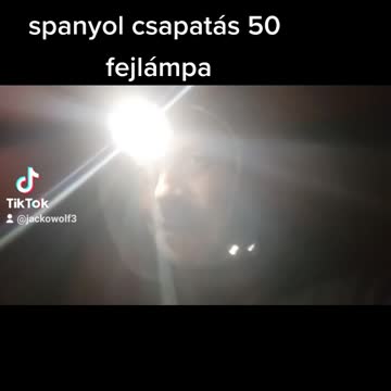 Spanyol csapatás 50 - fejlámpa