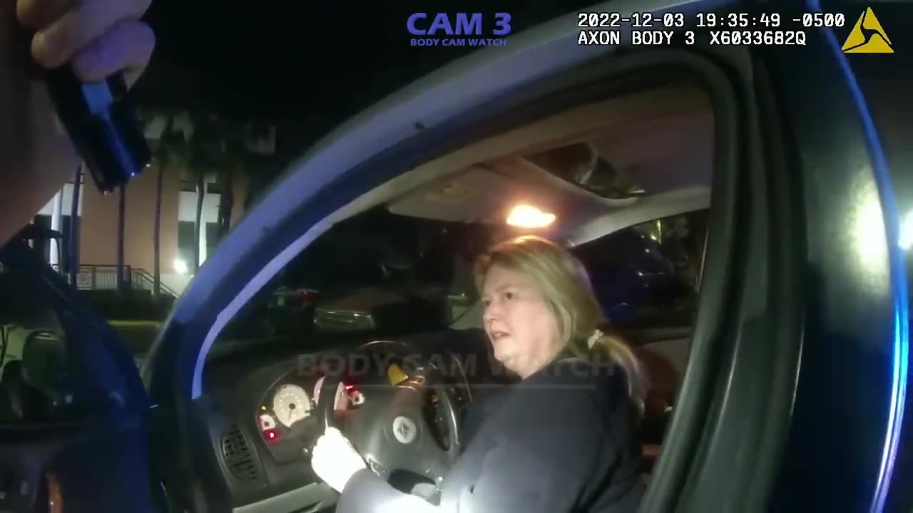 Entitled Woman Ridicules Officers, Convinced She's Above the Law