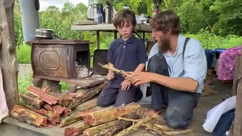 Episode 2：Basic Fire Starting; Henson Creek School of Country Living ｜ Titus Morris | 08.31.2023