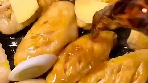 Cola chicken wings