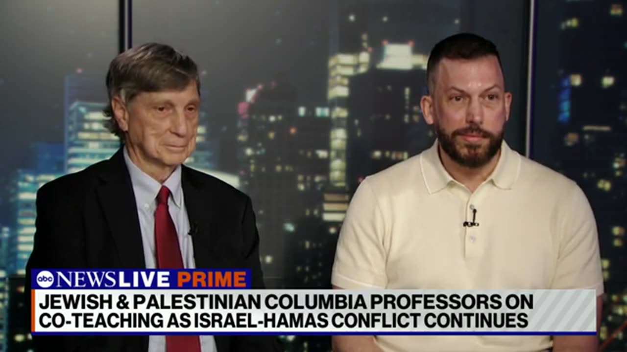 Columbia professors co-teach class on complexities of Israel-Hamas conflict ABC News