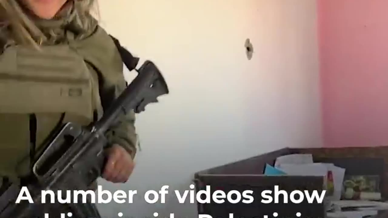 Israeli soldiers are filming themselves mocking Palestinians