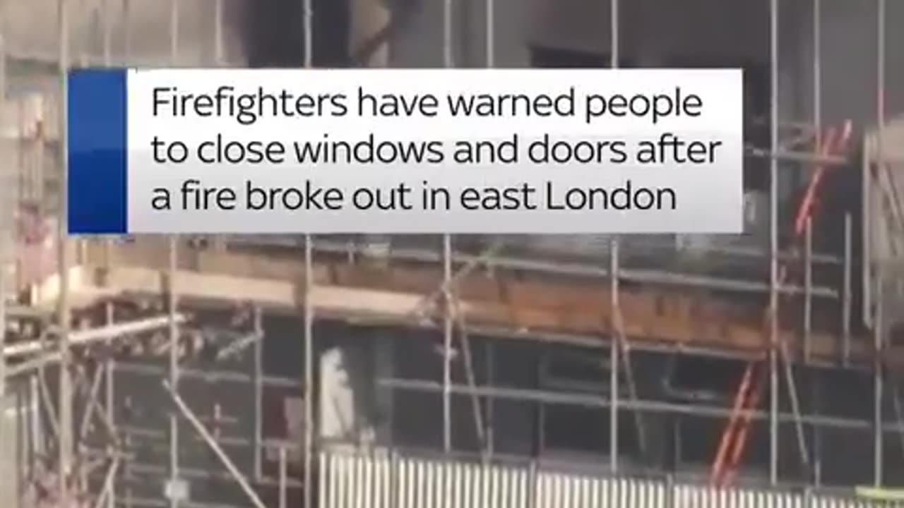 London Fire Forces Evacuation of 100+ People