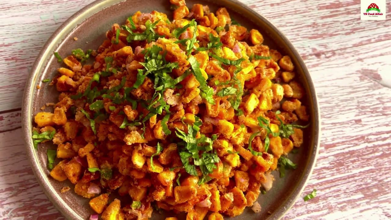 Crispy Corn Without Deep Fry l Crisy Corn in microwave l Crispy Corn Restaurant Style