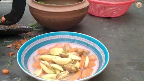 মিনার কাপ মাছ ও গাজর দিয়ে পাতলা ঝোল রান্না | Minar Cup Fish & Carrot Thin Broth Recipe