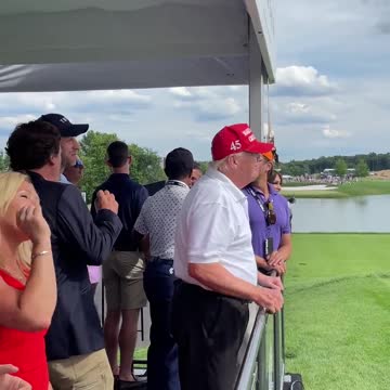 “Let’s go Brandon” chant breaks out at LIV Bedminster