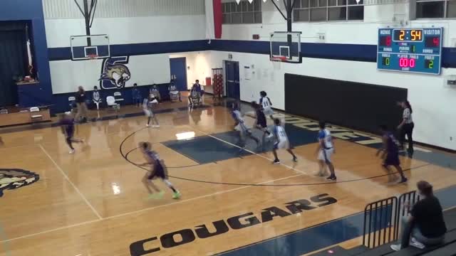 2021-01-14 Crockett Cougars vs Lamar Lions