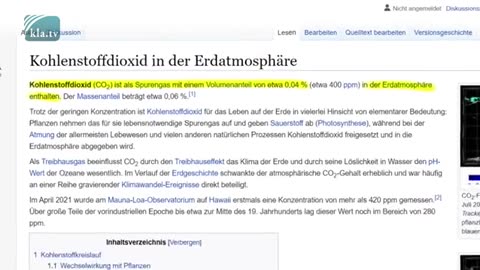 Der ewig gleiche CO2 Gehalt in Atmosphäre